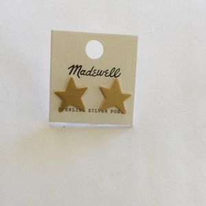 Madewell star earrings